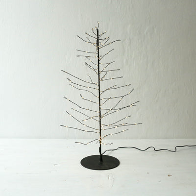 Glow Wire Christmas Tree with Lights - Small