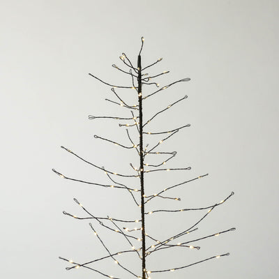 Glow Wire Christmas Tree with Lights - Small