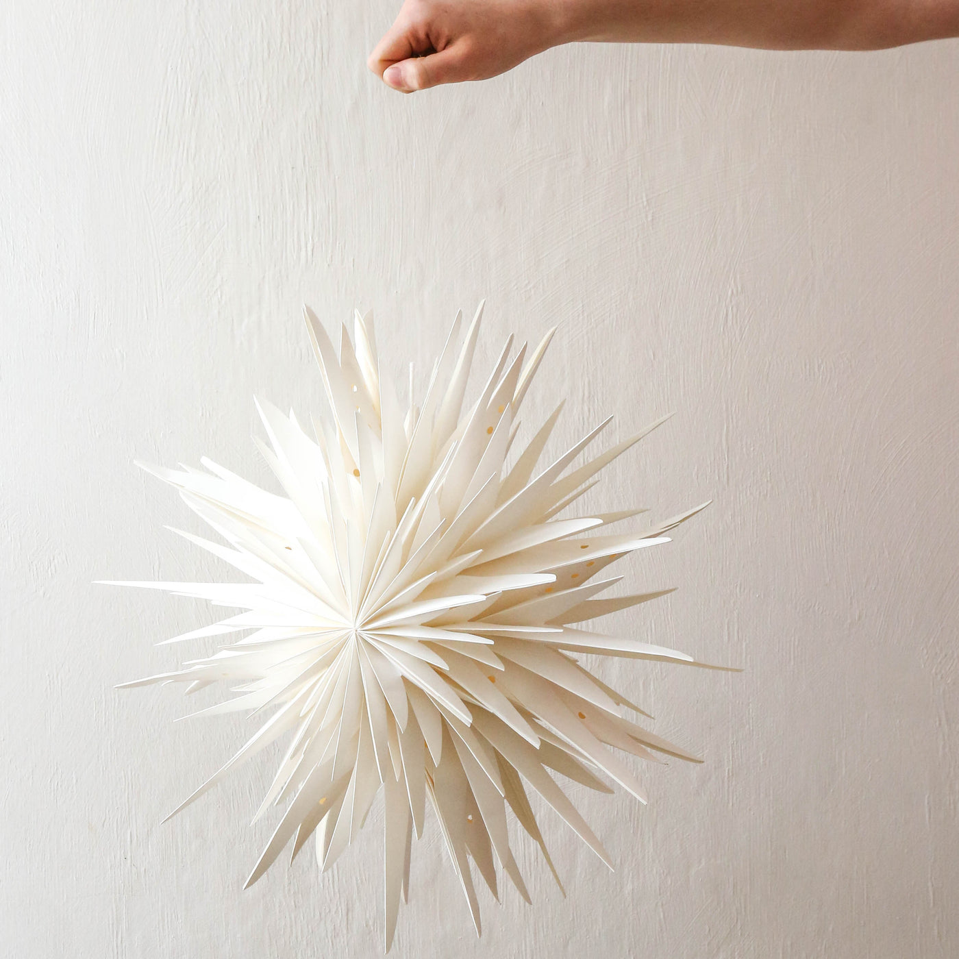 40cm 'Dust' Paper Star Decoration