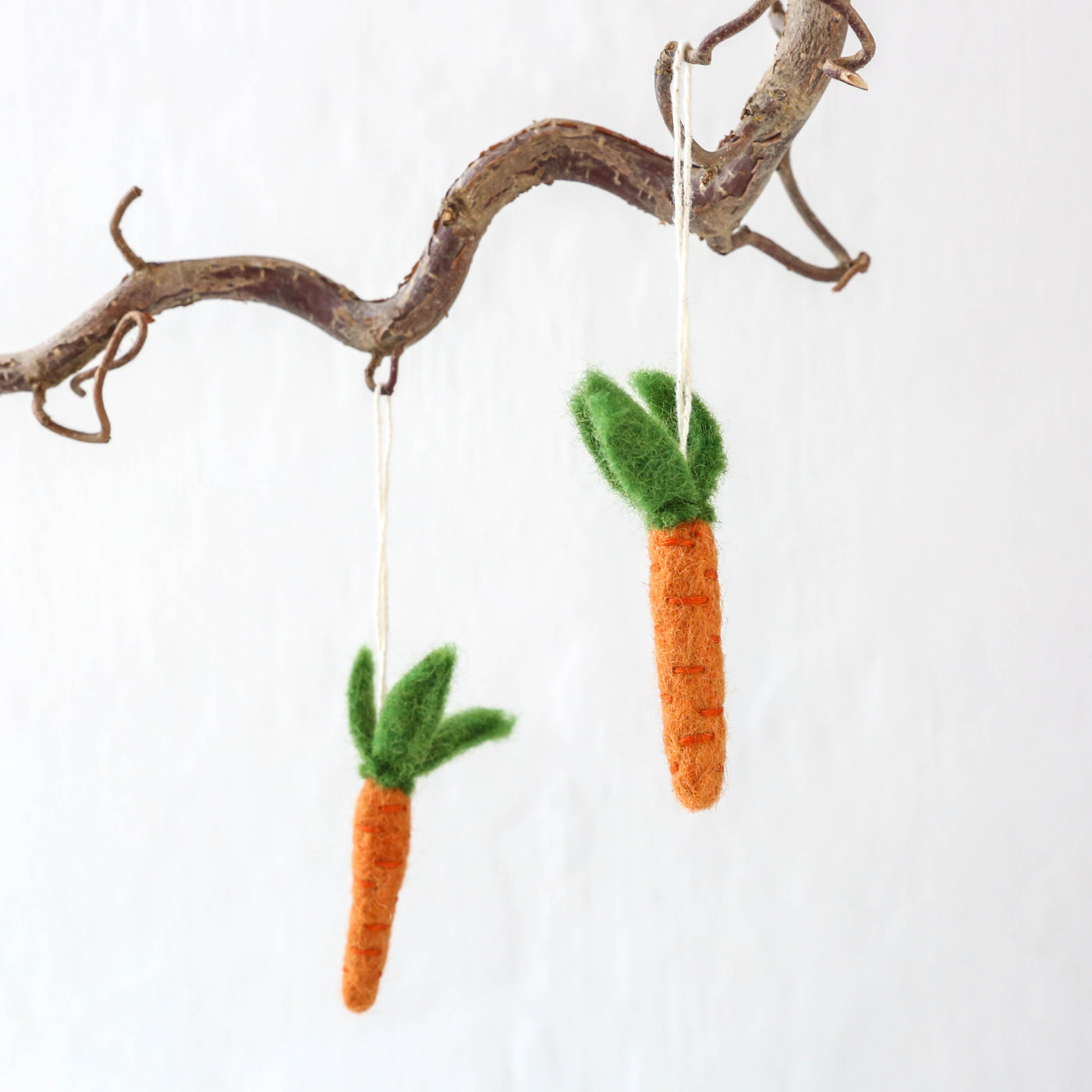 Felt Carrot Hanging Decoration