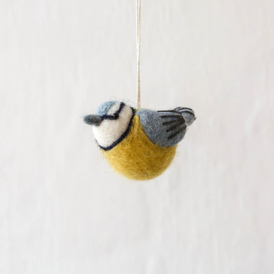 Felt Song Bird Hanging Decoration