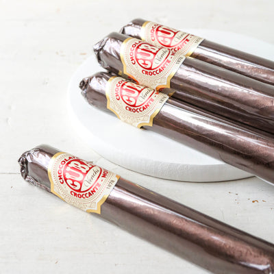 Italian Nougatine Chocolate Truffle Cigar