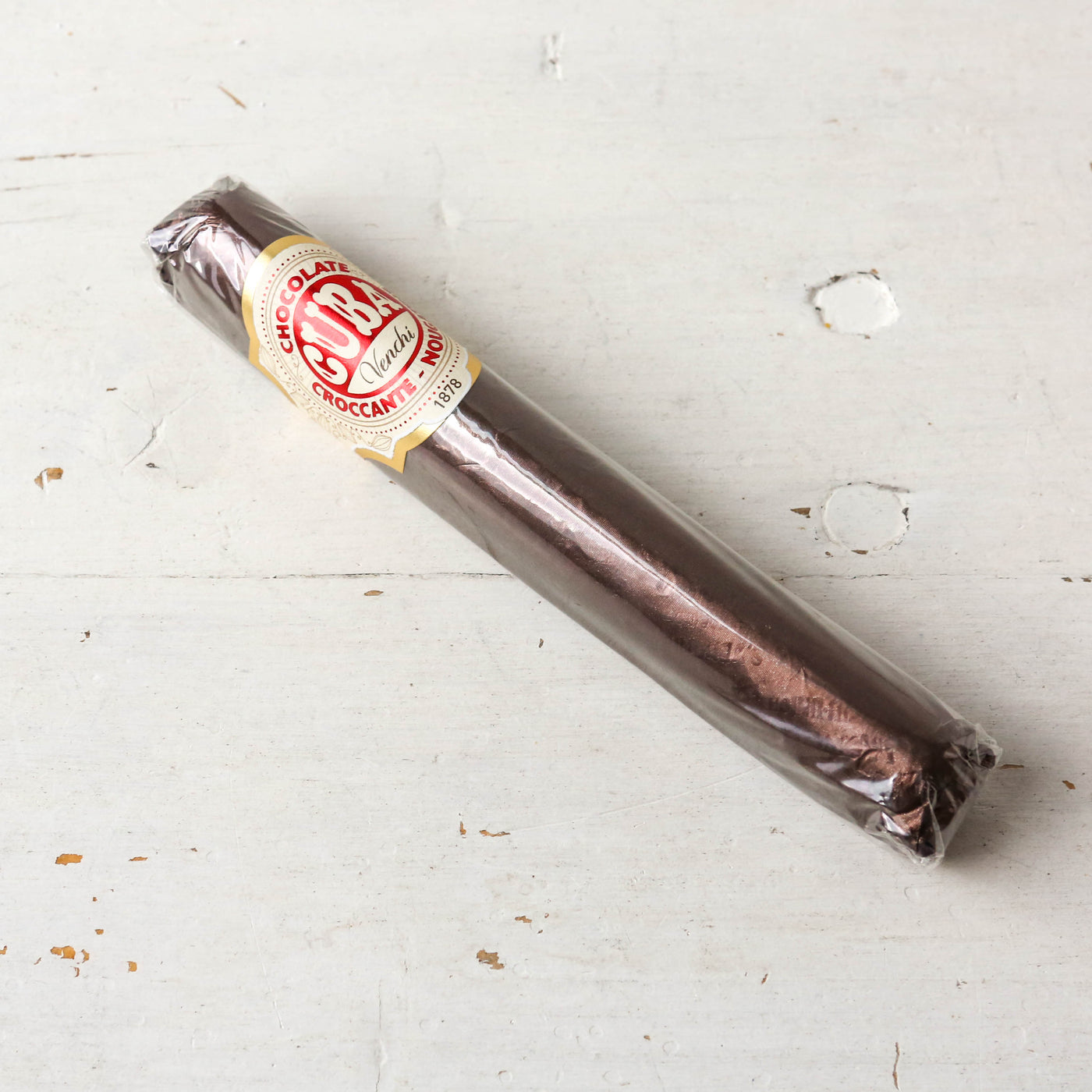 Italian Nougatine Chocolate Truffle Cigar