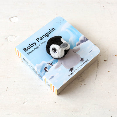 Finger Puppet Board Book - Baby Penguin