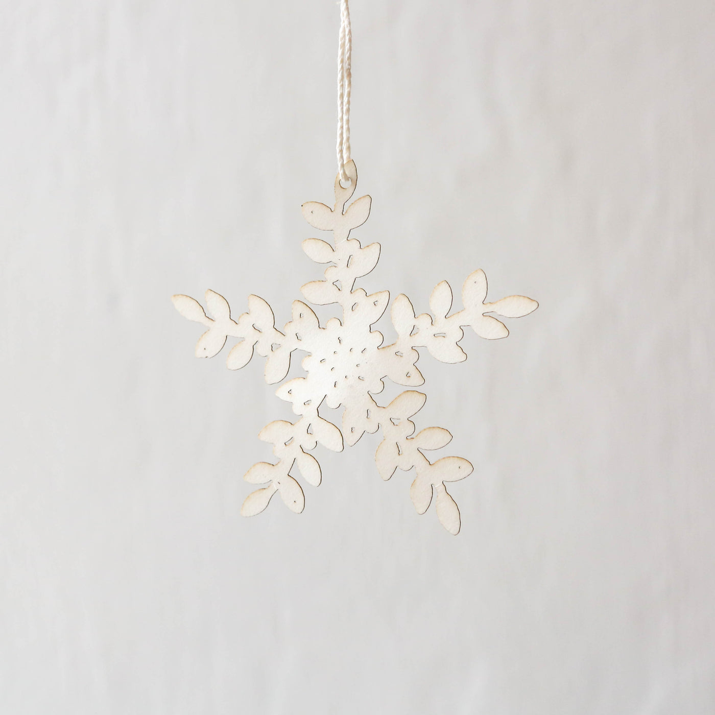 Paper Cut Snowflake Decorations