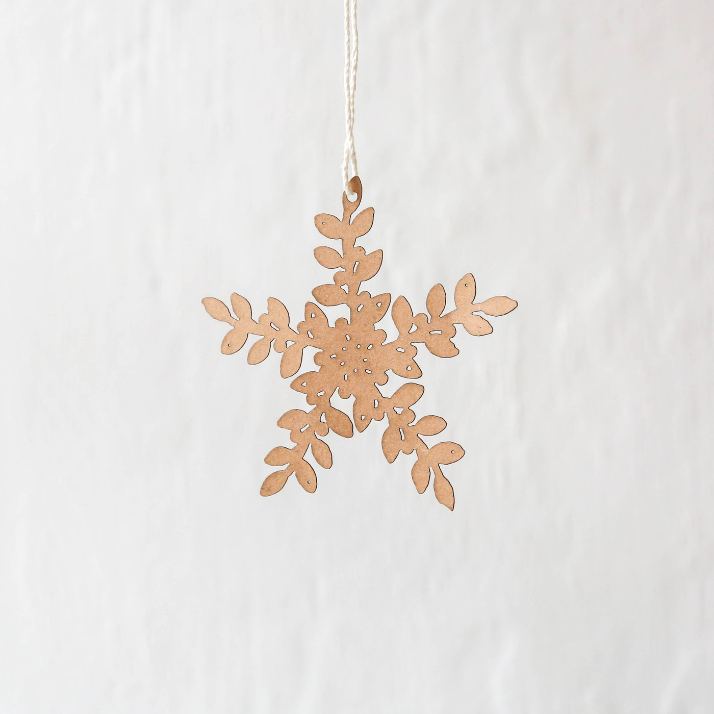 Paper Cut Snowflake Decorations