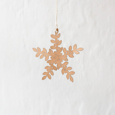 Paper Cut Snowflake Decorations