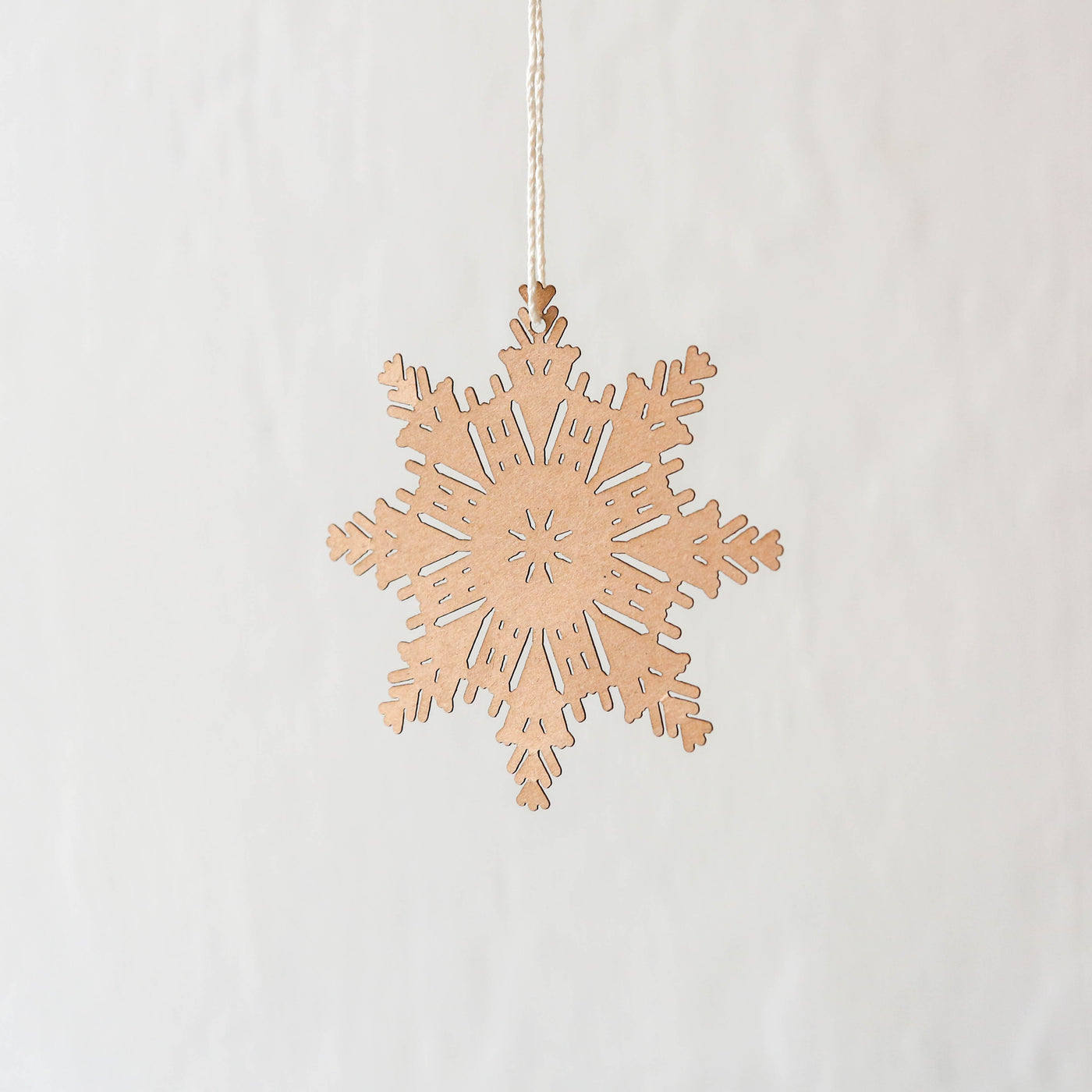 Paper Cut Snowflake Decorations