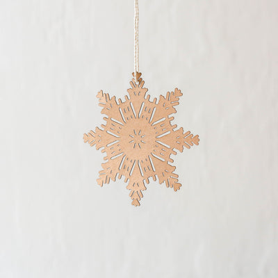 Paper Cut Snowflake Decorations