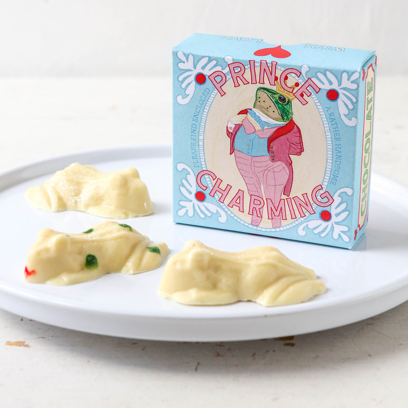 'Prince Charming' White Chocolate Frogs