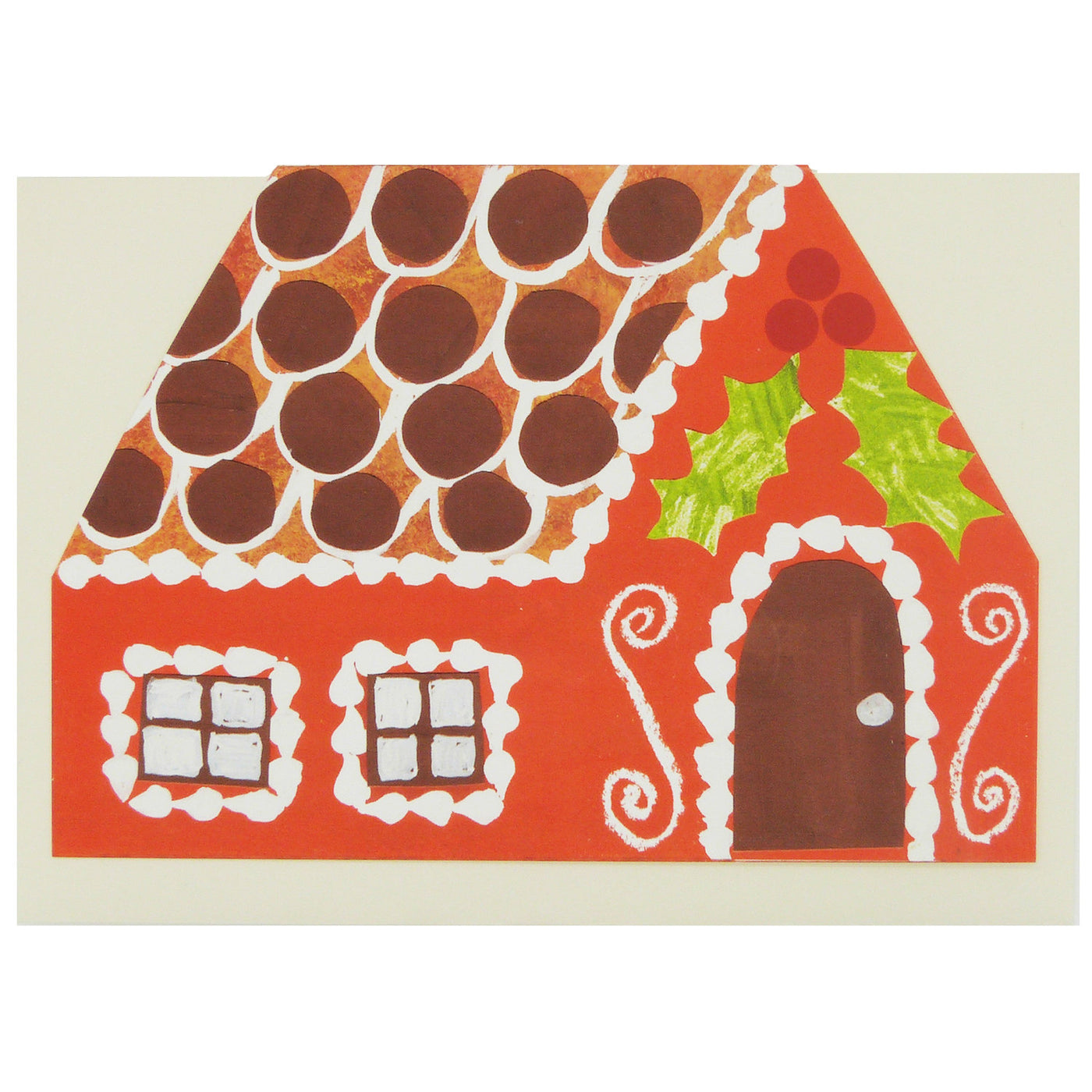 Gingerbread House Christmas Card