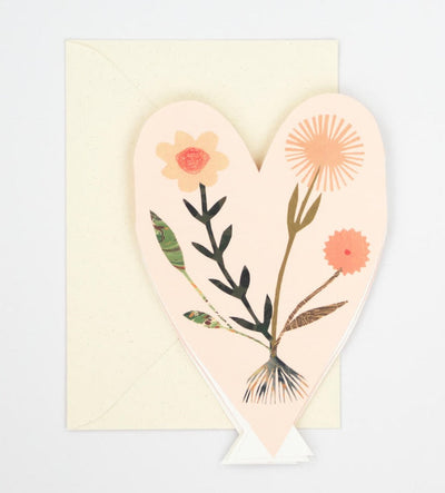 Hearts Concertina Card