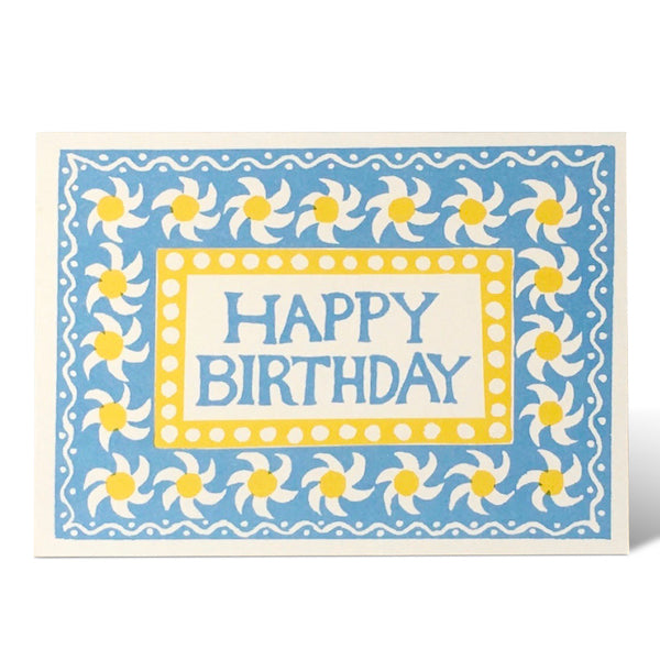 Happy Birthday Card in Springtime